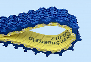 1/52 10 0/NR25 75A GP Yellow/Blue ленты ziplink - фото