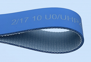 2/17 10 U0/UHP4 92A M Blue A (AS) конвейерные ленты с покрытием (пвх, пу, силикон, эластомер) - фото