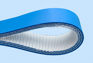 3/41 23 U0/V12 65A S blue (DR) конвейерные ленты с покрытием (пвх, пу, силикон, эластомер) - фото
