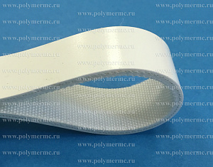 2/25 12 U0/V10 65A S white Flex (CH) конвейерные ленты с покрытием (пвх, пу, силикон, эластомер) - фото