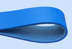 2/20 8 U0/V5 65A S Blue (CH) конвейерные ленты с покрытием (пвх, пу, силикон, эластомер) - фото