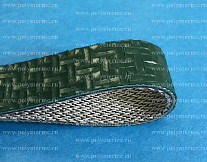 2/23 12 U0/V8 45A RT green A (CH) конвейерные ленты с покрытием (пвх, пу, силикон, эластомер) - фото