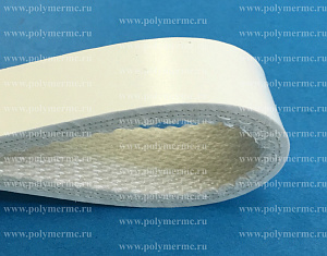3/42 18 U0/V15 65A S White (CH) конвейерные ленты с покрытием (пвх, пу, силикон, эластомер) - фото
