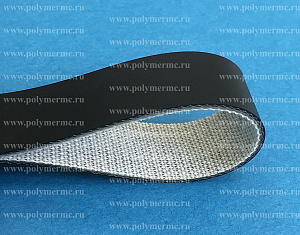 2/18 6 U0/V3 70A M black A (CH) конвейерные ленты с покрытием (пвх, пу, силикон, эластомер) - фото