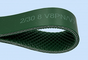 2/30 8 V8/V7 80A PN/S Green A (AS) конвейерные ленты с покрытием (пвх, пу, силикон, эластомер) - фото