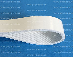 2/25 8 V5/V5 65A PN/S white (CH) конвейерные ленты с покрытием (пвх, пу, силикон, эластомер) - фото