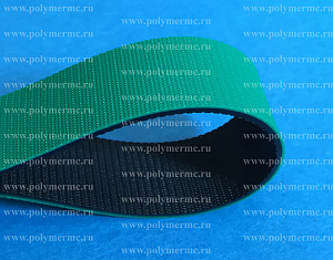 0/15 3 U10/U5 FL Green A (CH) конвейерные ленты с покрытием (пвх, пу, силикон, эластомер) - фото
